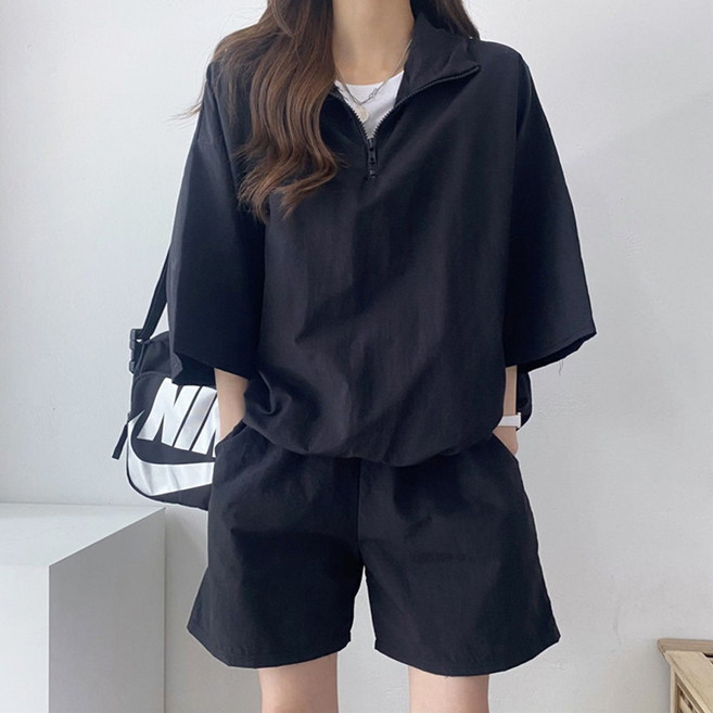 메이킹유 바스락 반집업 반바지 P8001아노락세트(~77size 추가)