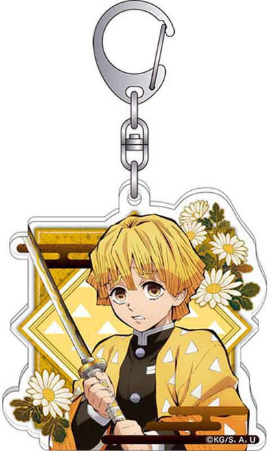 귀멸의 칼날 아크릴 캐릭터 키링 열쇠고리 가방고리 애니메이션 굿즈, C-03