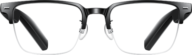 샤오미 미지아 스마트 오디오 안경 조이 에디션 오픈형 블루투스 이어폰, 스퀘어 반무테, MJSS020FC