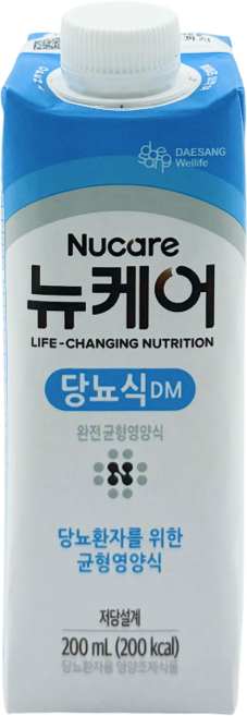 대상웰라이프 뉴케어 당뇨식 DM, 200ml, 20개