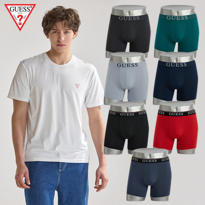 [3XL 최초] 게스 언더웨어 세미 롱드로즈 7종 + 티셔츠 1종