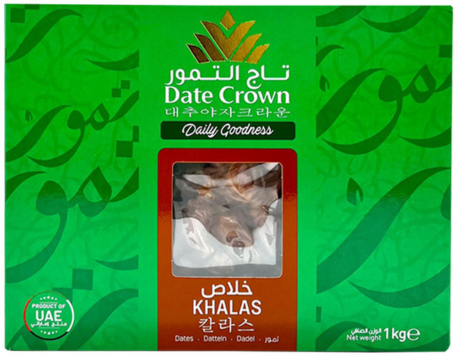데이트크라운 칼라스 대추야자, 1kg, 1개
