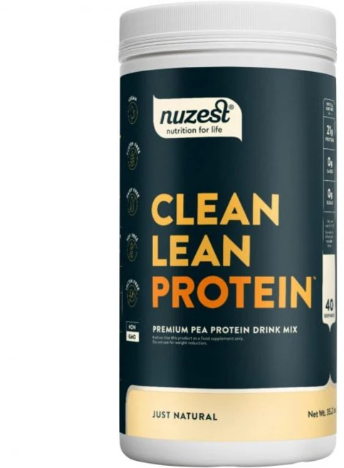 Nuzest - Pea Protein Powder - Clean Lean Protein Premium Vegan Plant Based Protein Powder Dairy, Just Natural, 2.2 Pound (Pack of 1), 250g - 쿠팡