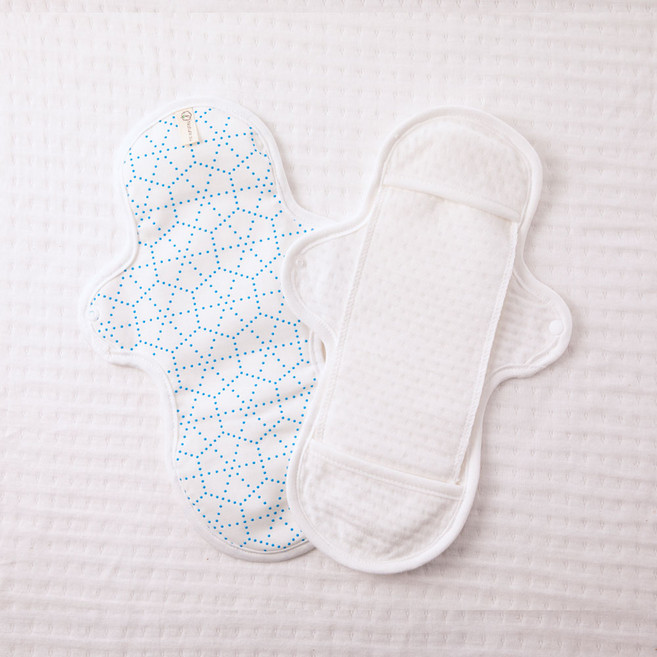 네이처수 천연 유기농 대나무 면생리대 퓨어 다회용 천생리대 대형2+3, 핫핑크