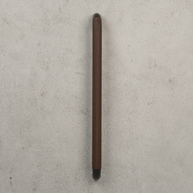 클린모드 문손잡이커버 항균 가죽 지퍼타입 (55cm 세로형), 브라운