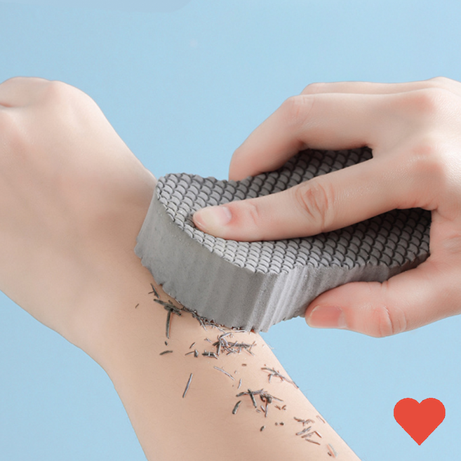 목욕용품 저자극 때밀이 목욕 스펀지 블록, 그레이, 1