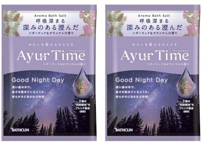 바스크린 아유르타임 굿나잇데이, 2개, 40g