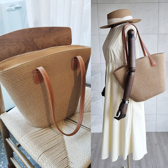 마레르 라탄백 여성 숄더 가방