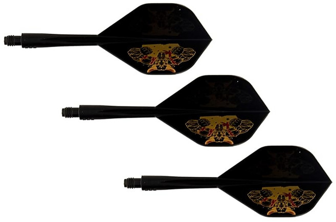 CONDOR AXE THE BULL Standard M 블랙 James Bailey 콘도르 액스 자블 제임스 베일리 선수 모델 다트 플라이트