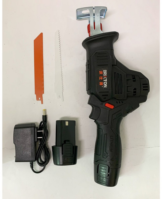 (B款) - 軍刀鋸/伐木鋸, 1個, 沃仕得往復鋸 12V 2.0AH雙電紙盒