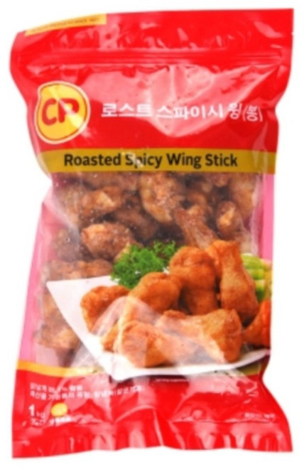 바이오마켓_CP 로스트 스파이시 윙 (봉) 1kg, 18개