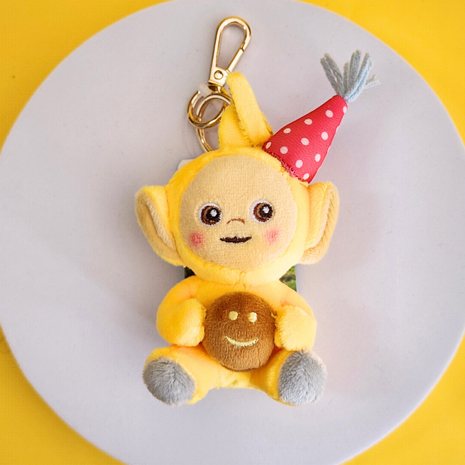 BSC 텔레토비 터비 토스트 인형 키링 열쇠고리 보라돌이 뚜비 나나 뽀 가방고리, 2. 나나 터비토스트 키링, 1개, 7cm