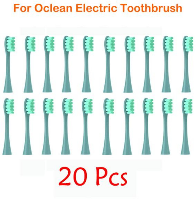Oclean Flow X X PRO Z1 F1 One Air 2 SE 브러시 헤드 소프트 듀폰 음파 칫솔 진공 강모 교체 헤드 7 개, 4 colors-16 * 1개