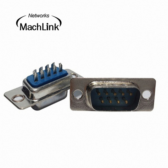 마하링크 RS-232 제작용 2열 9핀 수 커넥터 ML-DS9M, 1개