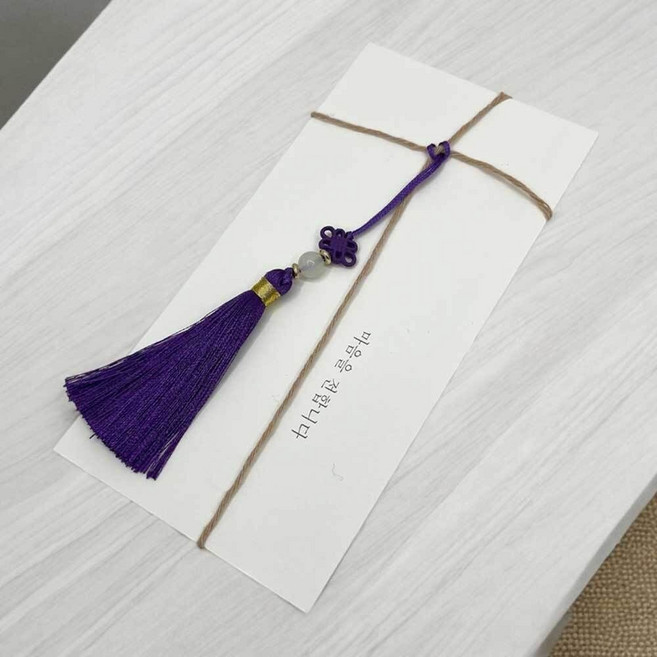 전통 한복 가방 꾸미기 노리개 키링 퍼플 1(개) 260320