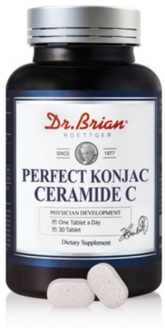 퍼펙트 곤약 세라마이드 C 30정x4병 곤약감자 이너뷰티 피부 보습 여성 미국 영양제 선물, 30정, 4개