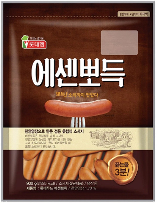 롯데 에센뽀득 900g, 1개