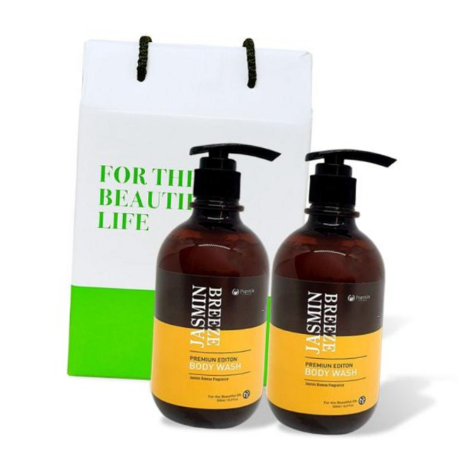 500ml 바디선물세트 2개 모링가 자스민 바디워시, 단품, 1개