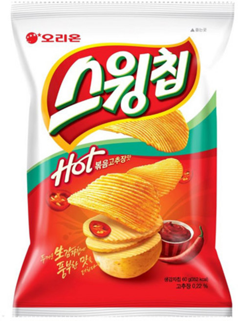 오리온 오리온 미니스낵 스윙칩 볶음고추장맛 30g, 1개