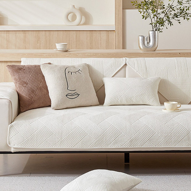 극세사 소파패드 쇼파패드 소파커버 논슬립 쇼파매트 3인 4인 5인용 6인용