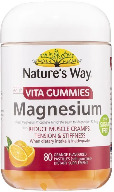 네이쳐스웨이 성인용 비타 구미 마그네슘 80구미, 1개, 80정 - 쿠팡