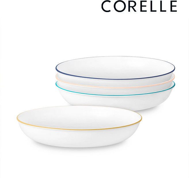 코렐 화이트 다용도볼 4P 세트, 1세트