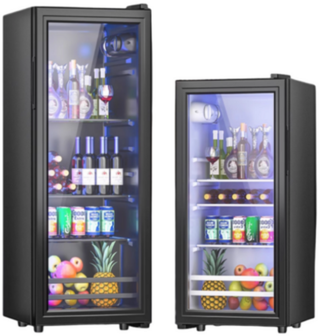 돌쇠네마트 미니 냉장고 쇼케이스 소형 업소용 술냉장고, 58L (390*400*550)