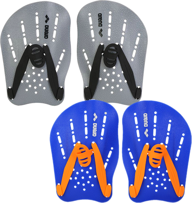 아레나 수영훈련용품 풀판 핸드패들 ASAAD01 블루컬러, 블루