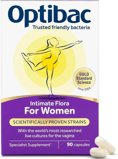 Optibac 영국 비건 여성 프로바이오틱스 90정 질건강 여성용 프로바이오틱스, 1개 - 쿠팡