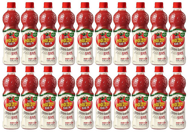 가야농장웅진 자연은 고농축 토마토 쥬스 매일야채 아침 꽈추형 임산부 스무디주스 효능 20병, 웅진 고농축 자연은 토마토 쥬스 매일야채 과채 아침 임