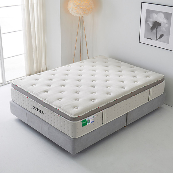 [지베스] 포시즌 허리엔2 로얄 유로탑 하드 매트리스 30cm (싱글/슈퍼싱글/퀸/킹사이즈), 싱글 매트리스 (S)