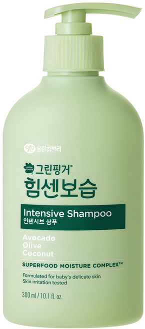 그린핑거 힘센보습 인텐시브 샴푸, 300ml, 1개