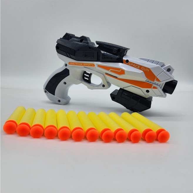 봄산 서바이벌 스펀지 장난감총, 1개, 랜덤