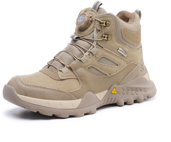 YUNTONG 남자 사계절용 안전화 미끄럼 방지 6인치 작업화