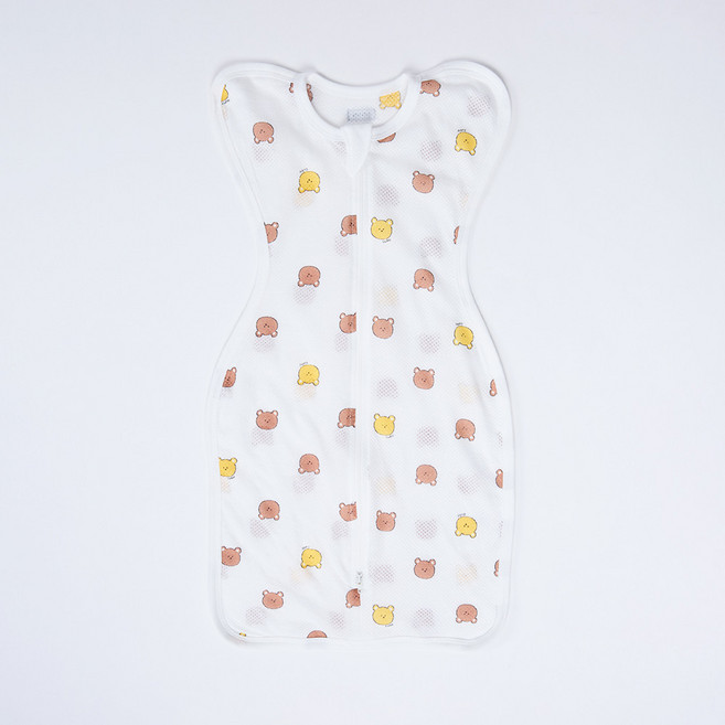 달퐁 큐비앤맘 베어리 메쉬 기능성 속싸개 신생아 아기속싸개