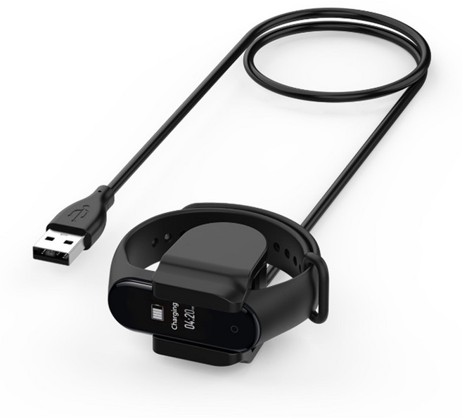 로랜텍 샤오미 미밴드4 충전케이블 클립형, 1개, 미밴드4 충전케이블 클립형 30cm