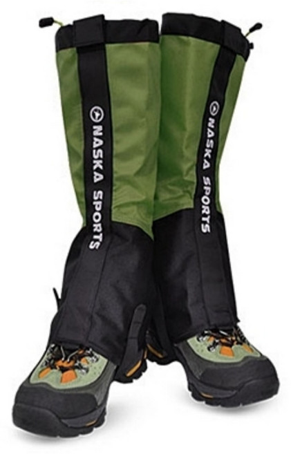 TOPNSHINY 등산 작업용 스패츠 발토시, 모던카키