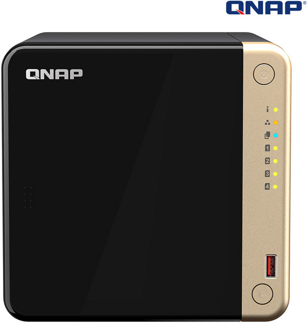 큐냅 QNAP 4베이 나스 스토리지 하드미포함, TS-464-4G-KR