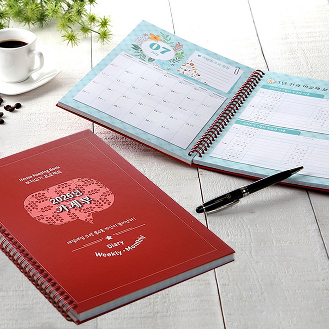 2026년 가계부 부자되기프로젝트 캐시북 개별봉투포함, 1개, 상세페이지 참조