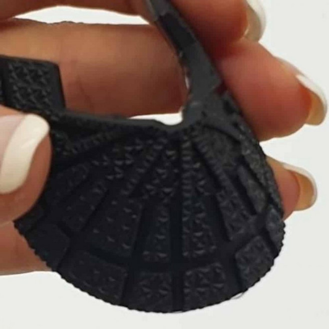 운동화밑창교체 운동화뒷굽 수선 밑창보강제, 블랙, 1개