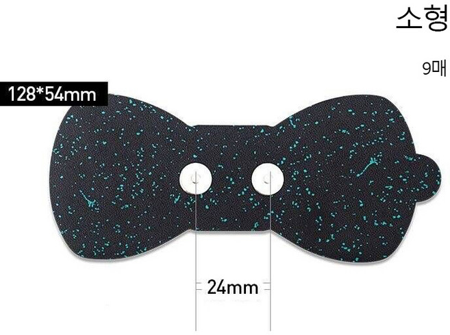 클럭 리필용 호환패드 클럭 EMS 마사지기 호환패드 9매, 소형