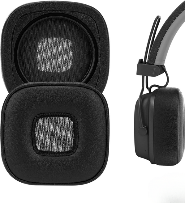 Marshall Major I/II/III/IV/V 무선/유선 헤드폰용 쿨링 젤 교체 이어 패드 Marshall Major 1/2/3/4/5 헤드폰용 교체 커버, 검은색, 1개, 헤드폰 액세서리