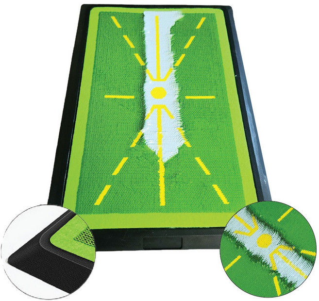 골프 연습기 망 실내 그물 어프로치 가정용 숏게임 스윙 교정 디봇 매트 교정 궤도 연습기 임팩트 뒷땅 타격 슬라이스, 디봇매트_단품