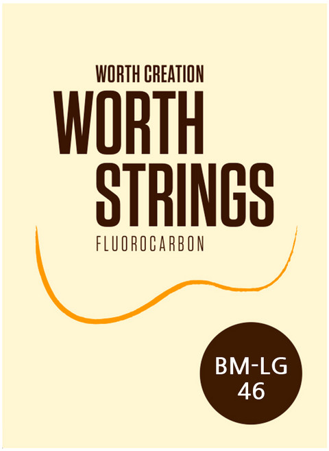 Worth String 워쓰 클리어 브라운 콘서트 테너, Worth Brown BMLG 소/콘 Low-G, 1개