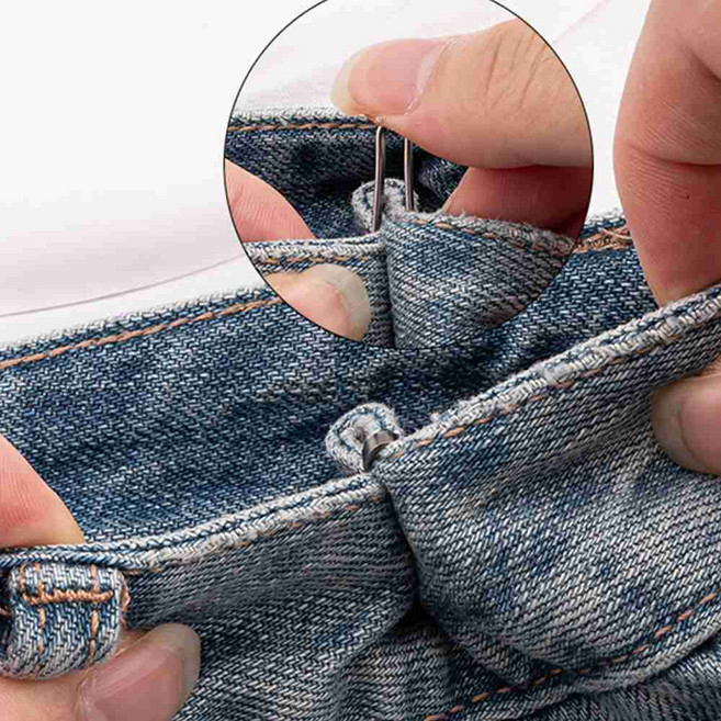 의류핀 바지 허리조절 클립 12개입 바지허리조절핀