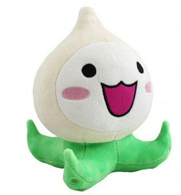 오버워치 overwatch 캐릭터 파치마리 소리나는 카툰 인형쿠션 20cm, 그림색