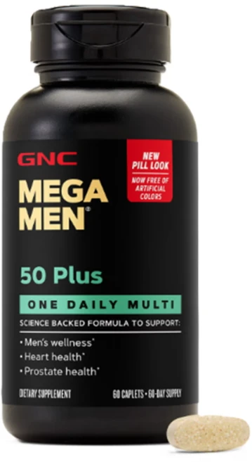 지앤씨 메가맨 50 PLUS 원 데일리 60정, 1개 - 쿠팡