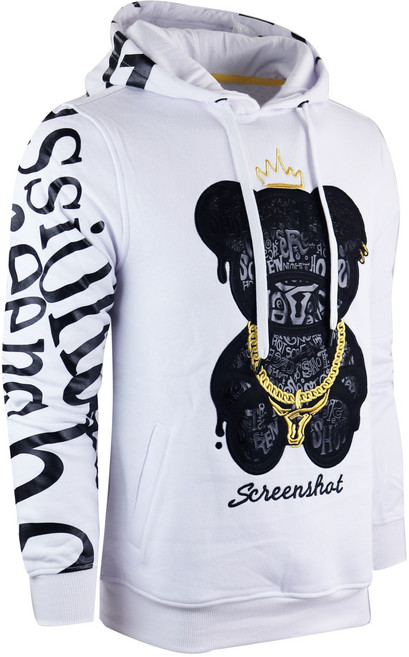 [스크린샷] H11222 - 정품 미국 뉴욕 스트릿 패션 브랜드 / 입체 레터링 기모 후드티 남여공용 / 오버핏 빅사이즈