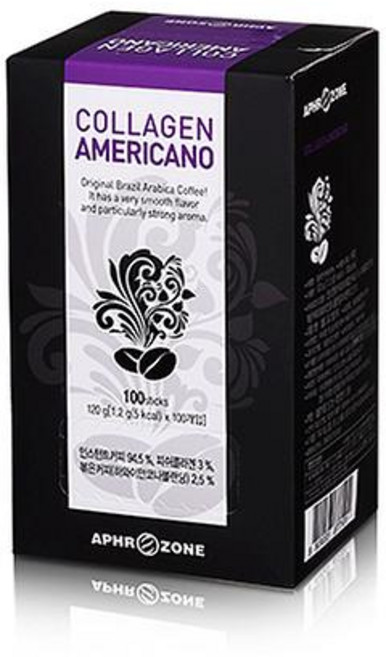 콜라겐 아메리카노 100 프리미엄 원두커피, 1박스, 100개입, 1.2g