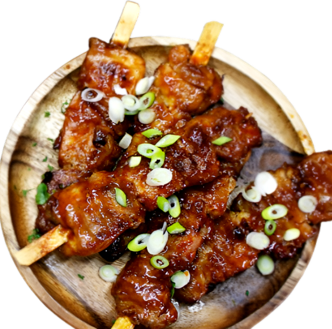 [에어프라이어 간편식]순살닭꼬치 수제 캠핑 닭다리살 70g, 5개